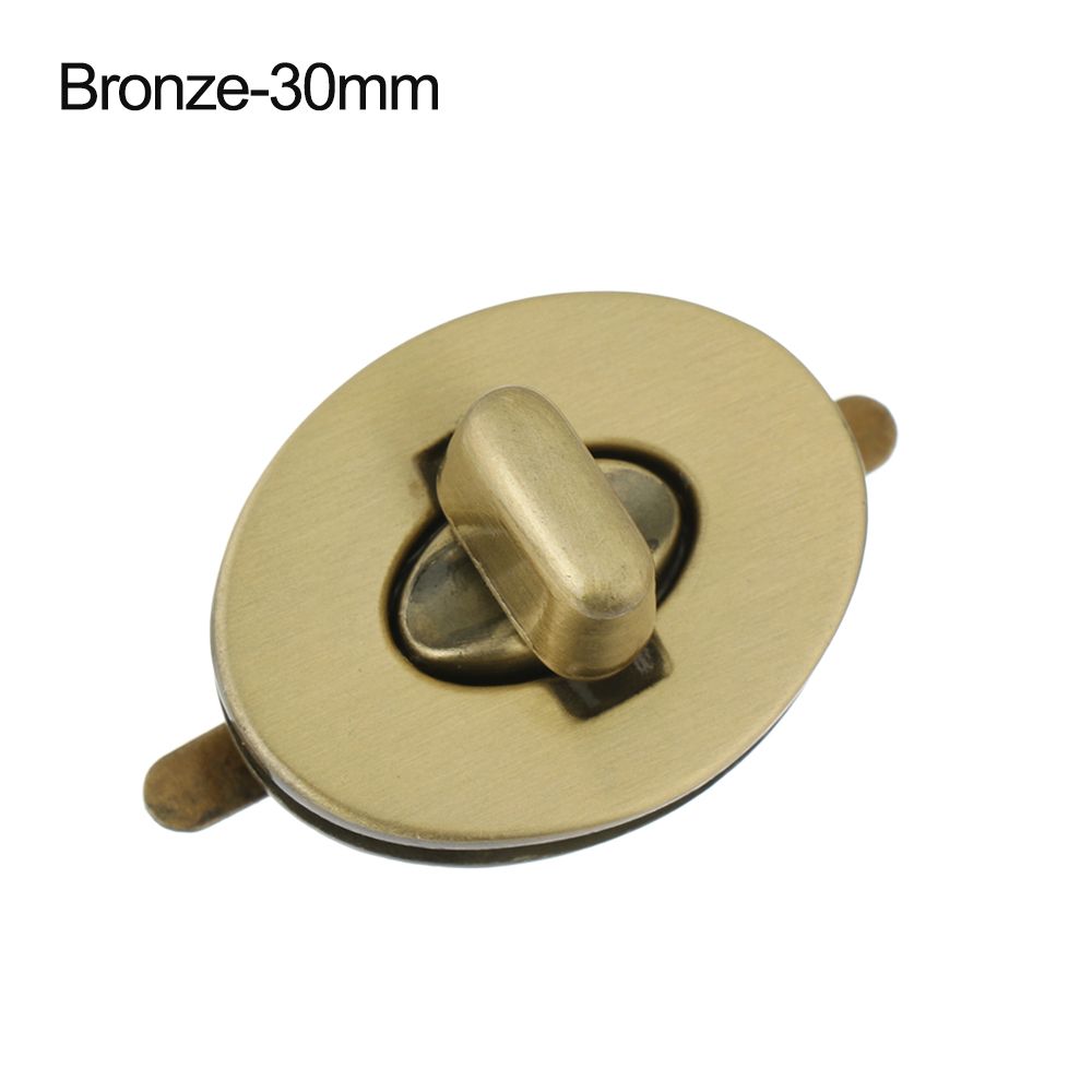 Metal Accessories DIY Handbag Bag Durable Clasp Turn Lock Closure Bag Parts Purse Luggage Hardware