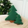Christmas Tree Plush Pillow Doll Soft Xmas Tree Stuffed Throw Pillow Decorative Sofa Cushion Home Christmas Party Decor Gift