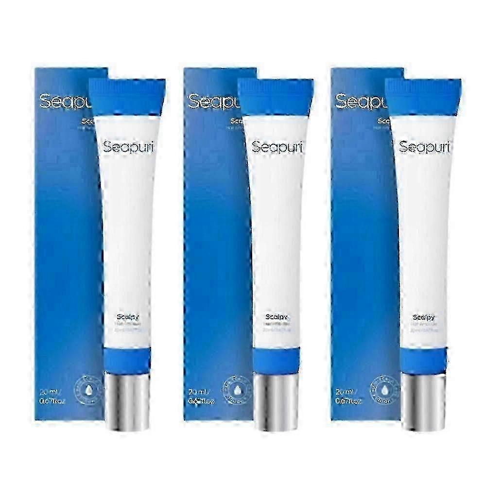 1-3x Seapuri Scalp Serum for Hair Growth, Seapuri Scalp Ampoule, Scalpy Hair Growth Serum Hair Loss Treatment for Men & Women_c* 25-26s