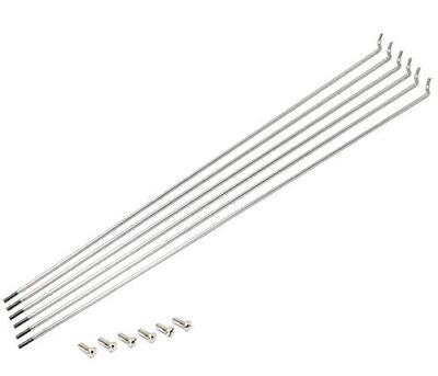 Спицы HOSHI 13 x 293 FIX спицы SB нержавеющая сталь 1 комплект из 6 штук с ниппелями 6 штук (6 шт.) # 13