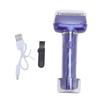 Hammer Shape Reciprocating Head Electric Trimmer Washable Portable Beard Clipper Miniature Electric