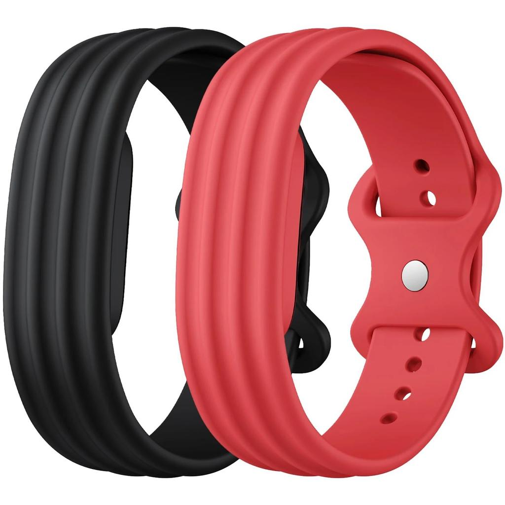 Спортивный нейлоновый ремешок для часов для Google Fitbit Air Bands Петлевой браслет Дышащий сменный браслет для Fitbit Air Band Силиконовый 3