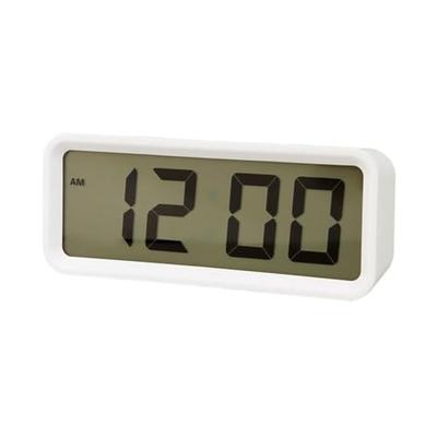 НИТОРИ (НИТОРИ) 8171601 Цифровые часы, S 001YT, Белые, Подходят для настольного и настенного использования