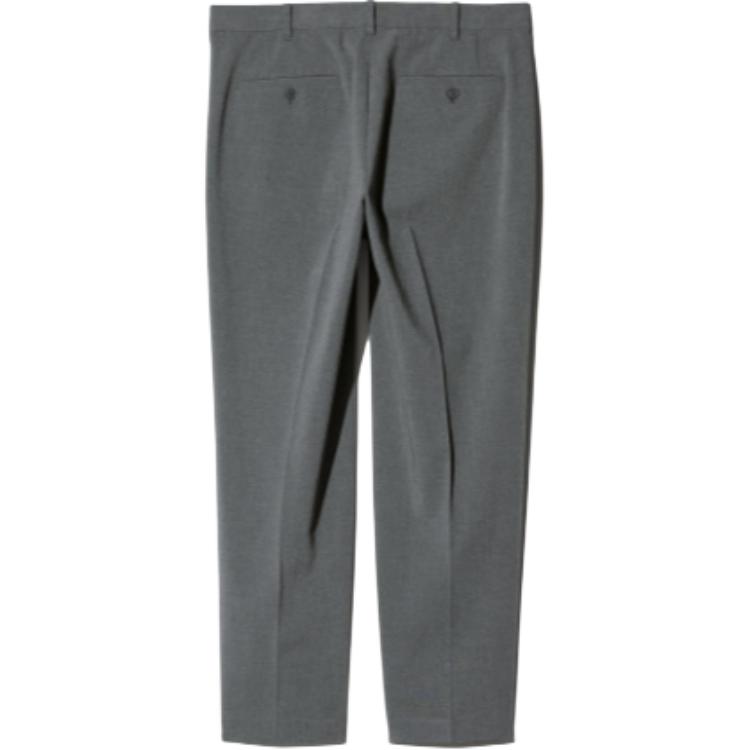 Uniqlo Однотонные брюки-костюм с карманами и кулиской для мужчин 482886-06