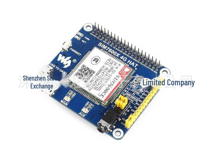 Плата расширения Raspberry Pi 4G с поддержкой 3G/2G и GNSS