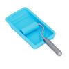 Silicone Paint Roller and Tray Set Reusable Soft Adhesive Latex Roller and Tray for Woodworking Crafts