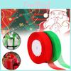 Premium Quality Christmas Solid Ribbon For Stylish Gift Wrapping And Holiday Decorations