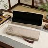 Linen Tassel Jewelry Box, Bracelet & Prayer Beads Storage Case for Buddha Beads, Jade, Rings & Hand Strings