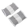 1 Pair TENS Conductive Wristband Elastic Silver Fiber Improve Circulation Electrode Wrist Wrap for