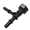 1Pc 9.49 Tee Connector Car Fuel Hose Quick Plug Connector Quick Release Hose Fitting Nylon Oil Line Pipe Adapter
