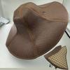 Foldable Straw Hat Practical Sun Protection Farming Beach Hat Large Eaves Fan Cap Hexagonal Hat Fan Cap