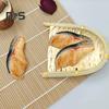 5Pcs Simulation Fish Meat Model Realistic Fake Fish Block Steak Ornament Photo Prop Lifelike Pretend Play Food Figurine Showcase Display Decoration