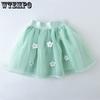 Girls' Half Skirt Summer Korean Flower Short Skirt Pongsa Skirt Baby Girls' Summer Skirt