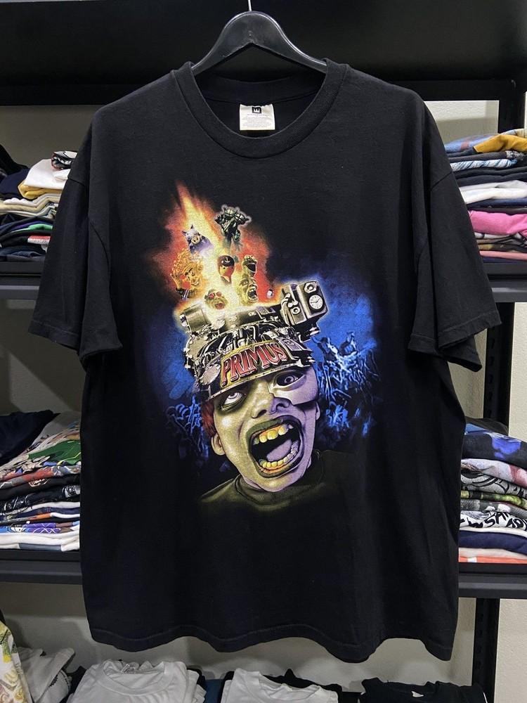 Vintage 1999s PRIMUS Alternative Rock Tour Band Unisex T shirt S-5XL KH17508 Unisex T-Shirt
