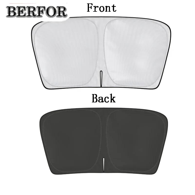 BJN1 For Dodge Ram 1500 2019-2023 Car Styling Nano-Insulat Windshield Sunshade Front Window Sun Shade Visor Auto Interior Accessories