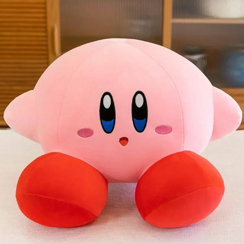 30cm !!!Anime Star Kirbyd Plush Toys Soft Stuffed Animal Doll Fluffy Pink Plush Doll Pillow Room Decor Toys For Children Gift