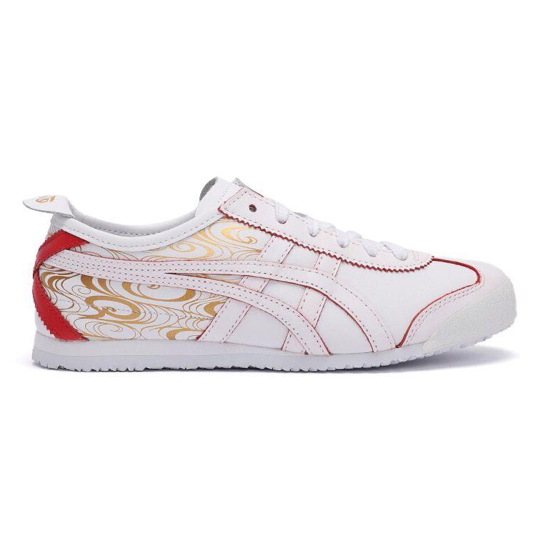 ONITSUKA TIGER Кроссовки Mexico 66 Classic Color Block Low Top Lifestyle унисекс красные белые 1183A870-100