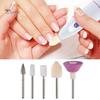 Puntos Nail Art Manicure Machine 5Pcs Grinding Drill Bits Polish Tool for Electric