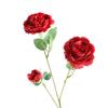 Artificial Flower Multi-use Bright-colored Faux Silk Flower Simulation Rose Display for Gifts