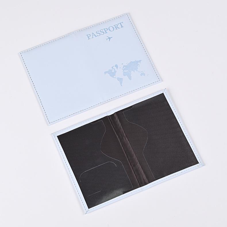 2023 Держатель и обложка для паспорта с картой самолета из ПУ-кожи