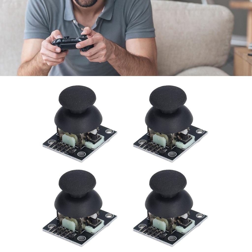 4 шт. модуль джойстика 5-контактный игровой контроллер датчик управления XY двойной оси набор комплект для PS2