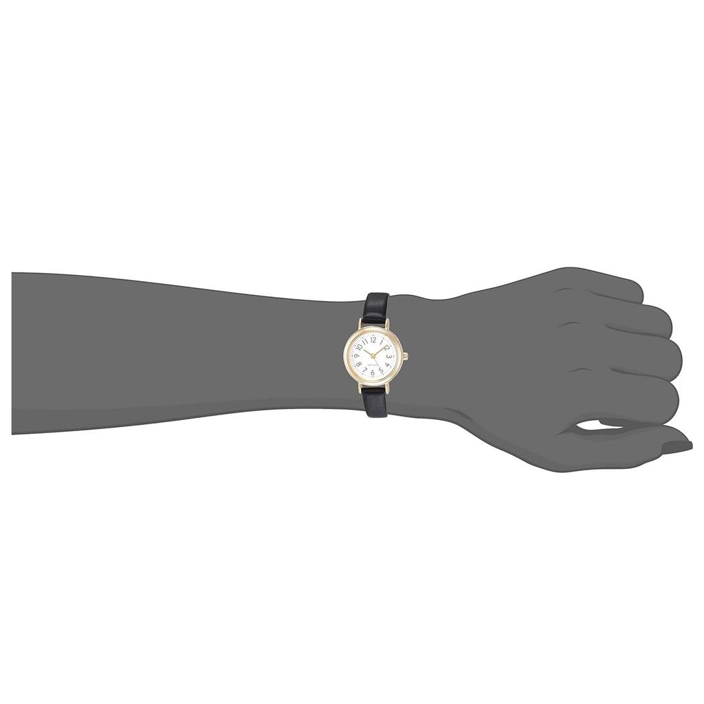 Analog Pluy Small Waterproof Leather Strap Black [Fieldwork] ST246Z-4 Women's