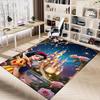 1pc castle roses Carpet Anti Slip Polyester Floor Mat for office.Bedroom