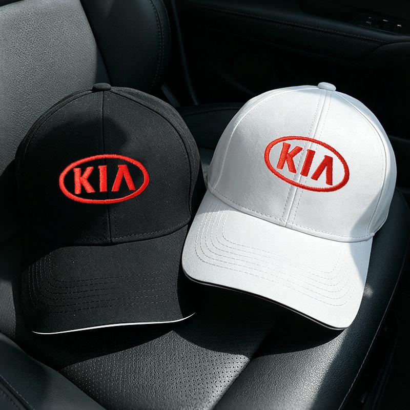 KIA Emblem Baseball Hat Men Women Adjustable Peaked Cap For KIA K3 Sportage Carnival K5 Seltos Pegas KX1 EV5 Sonet EV6 K4 EV3 RN4