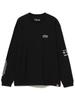 BEAMS LIFE STORE by BEAMS Manhattan Portage Long Sleeve Print T-Shirt, Men's, Black, Size L