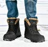 Зимние мужские ботинки Теплая мужская обувь Нескользящие плюшевые кроссовки