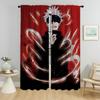 Плотные шторы для камеры Gojo Satoru Современные шторы для гостиной 2 шт., перегородка, занавеска для украшения Хэллоуина, дом