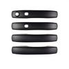 RIDAAUTO Door Handle Cover ABS Plastic Matte Black Painting Fit for 2023 for for T9 WILDTRAK SPORT XLT Model Number