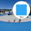 4 упаковки синтетических ледовых плиток для тренировок по хоккею и катания на роликах