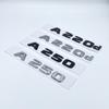 2017 Letters A180 A200 A220 A250 A260 A180d A220d 4Matic ABS Emblem for Mercedes Benz A W176 W177 Car Trunk Rear Logo