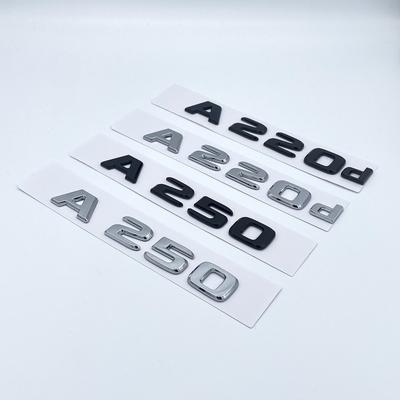 2017 буквы A180 A200 A220 A250 A260 A180d A220d 4Matic ABS эмблема для Mercedes Benz A W176 W177 багажник автомобиля задний логотип