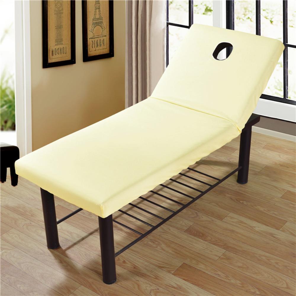 Эластичное Постельное Белье Кровать Диван Отверстие для Лица Спа Салон Простыня на Резинке Косметологический Массажный Стол Чехол на Резинке