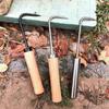 Single Claw Potted Root Hook Robust Root Remover Planting Weeds Tools Grass Hook  Farm