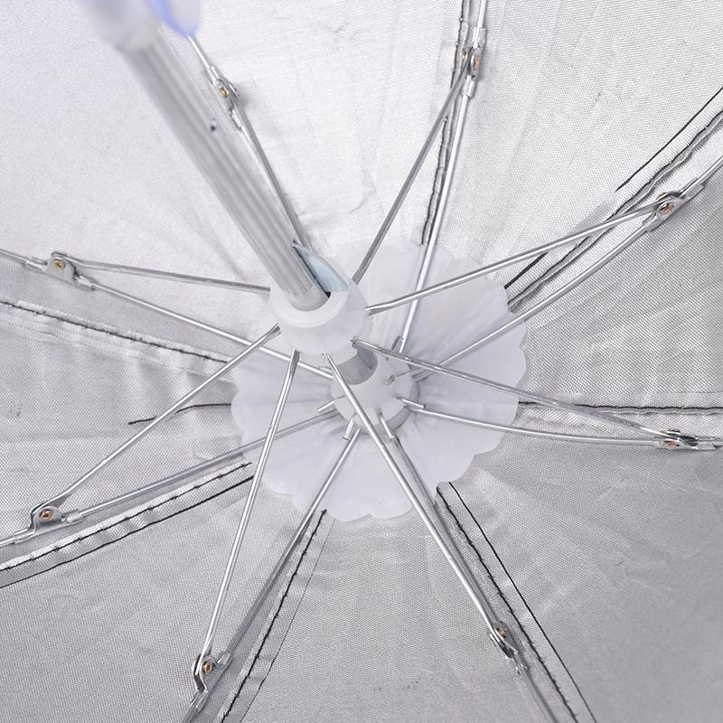 Auto Portable Mobile Phone Holder Car Mini Sunshade Rainproof Bike Motorcycle Decoration Umbrella Phone Stand Bracket Umbrella