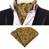 Men's Polyester Retro Tie, Scarf, and Pocket Square Set