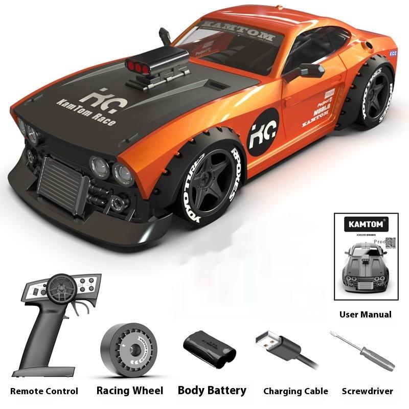 Новый Kamtom Km3299 1/32 Радиоуправляемая Машинка 4WD Высокоскоростная Машинка для Дрифта с Пультом Управления и Гироскопом Профессиональная Гоночная Машинка для Взрослых Игрушки