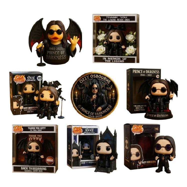 Resin Back To The Beginning Doll Statues Funny Music Star Figures Collectible Figurines Home Decors Desktop Ornament