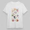 Women's Plus Size Classic T-Shirt Colorful Yarn Ball Cats Cartoon Print Tee USA