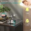 KOSUMOSU LED Clock Dual Alarm Black