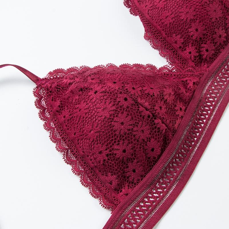 Sexy Lace Bra Beauty Back Suit Underwear Bra Wireless Seamless Women's Underwear Bras