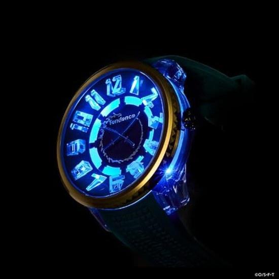 TENDENCE ONE PIECE совместные часы модель Зоро кварцевые 10 АТМ водостойкость минеральное стекло зеленый циферблат TY532022 унисекс оригинальный продукт