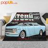 Datsun 1600 510 Седан Ультра-Мягкое Одеяло Стеганое Зимнее Покрытие для Дивана Покрывала для Кровати