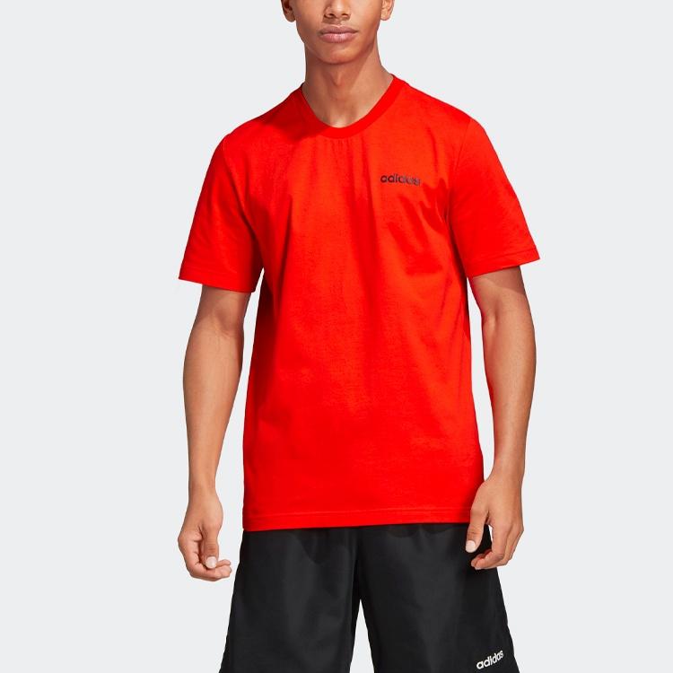adidas Sports Stylish Short Sleeve Red Men's DU0385