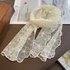 Lace Thin Women's Scarf for Summer Sun Protection and Elegant Neck Protection