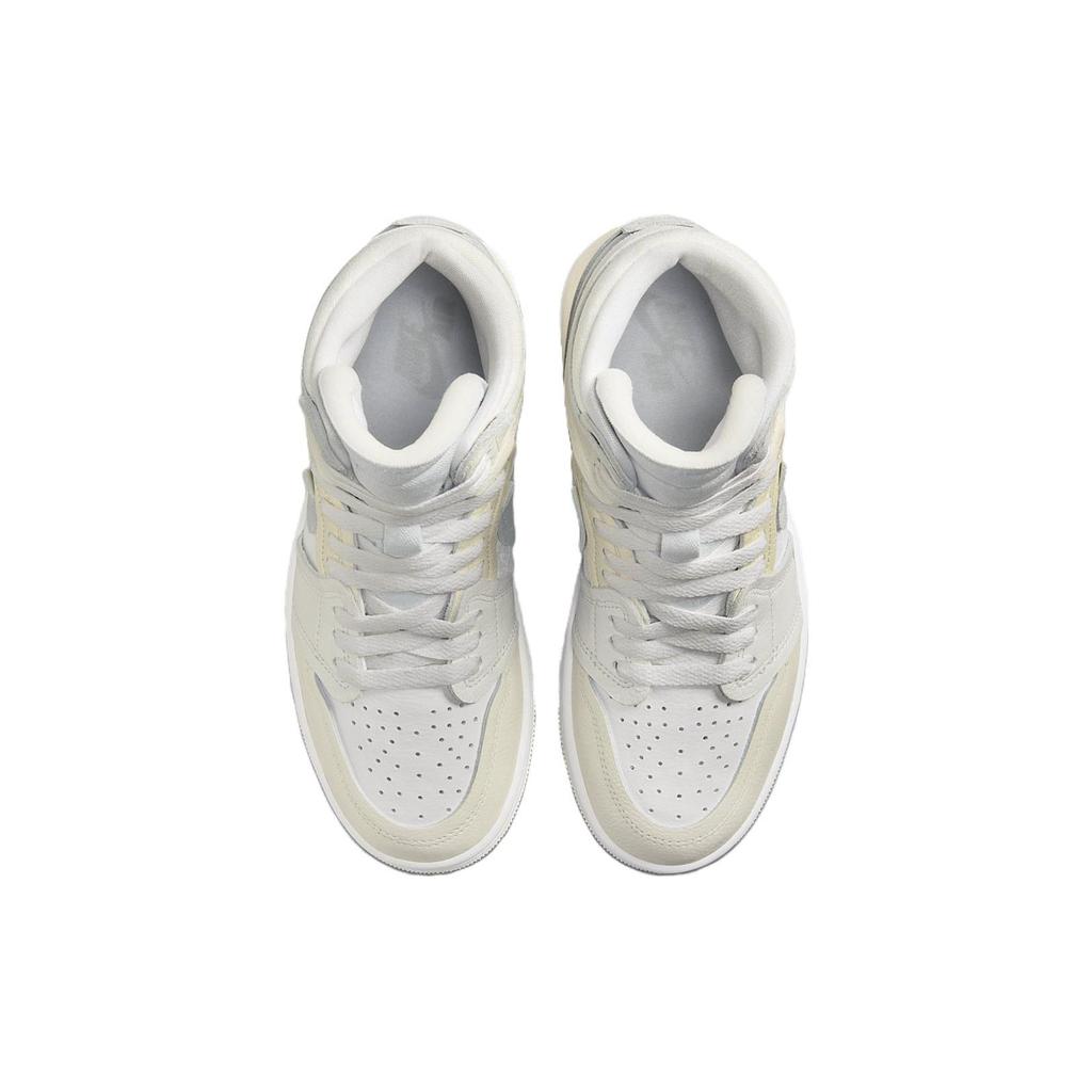 Air Jordan 1 High Method of Make Coconut Milk Women Sneakers Cream White Pure-Platinum FB9891-100