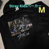 [USED] Stray Kids Hoodie, Black, Size M, 1st Album, IN Sweatshirt, Photo, Stray Kids